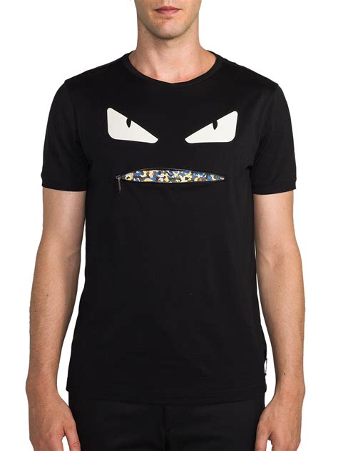 fendi monster t shirt replica|fendi monster resale.